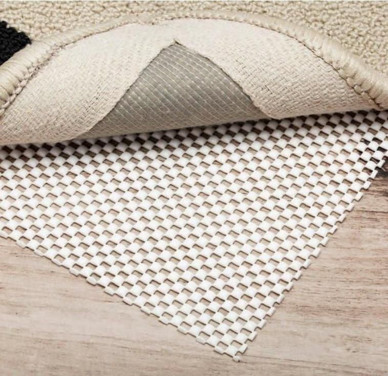 Munafa Anti Slip Rug Carpet Mat Base For Room, Bath & Yoga Mat Base