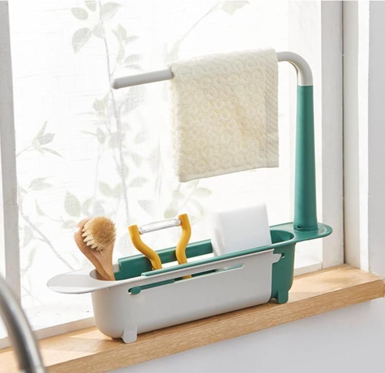 Munafa Adjustable Sink Organizer