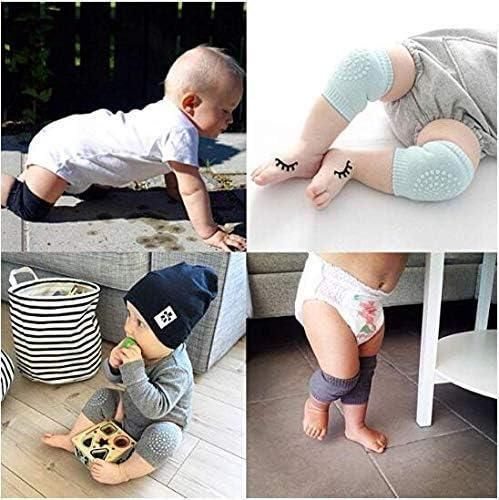 Munafa Soft Baby Knee Pad For Safety Crawling (2 Pair)
