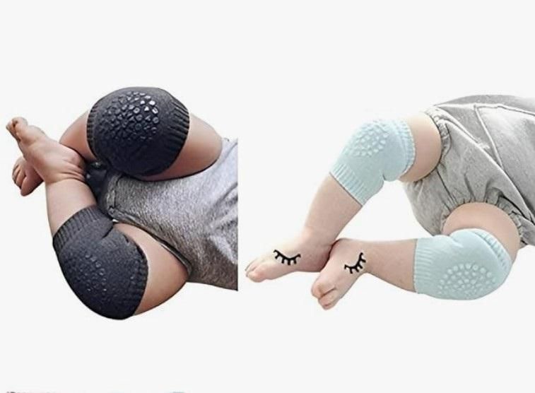 Munafa Soft Baby Knee Pad For Safety Crawling (2 Pair)