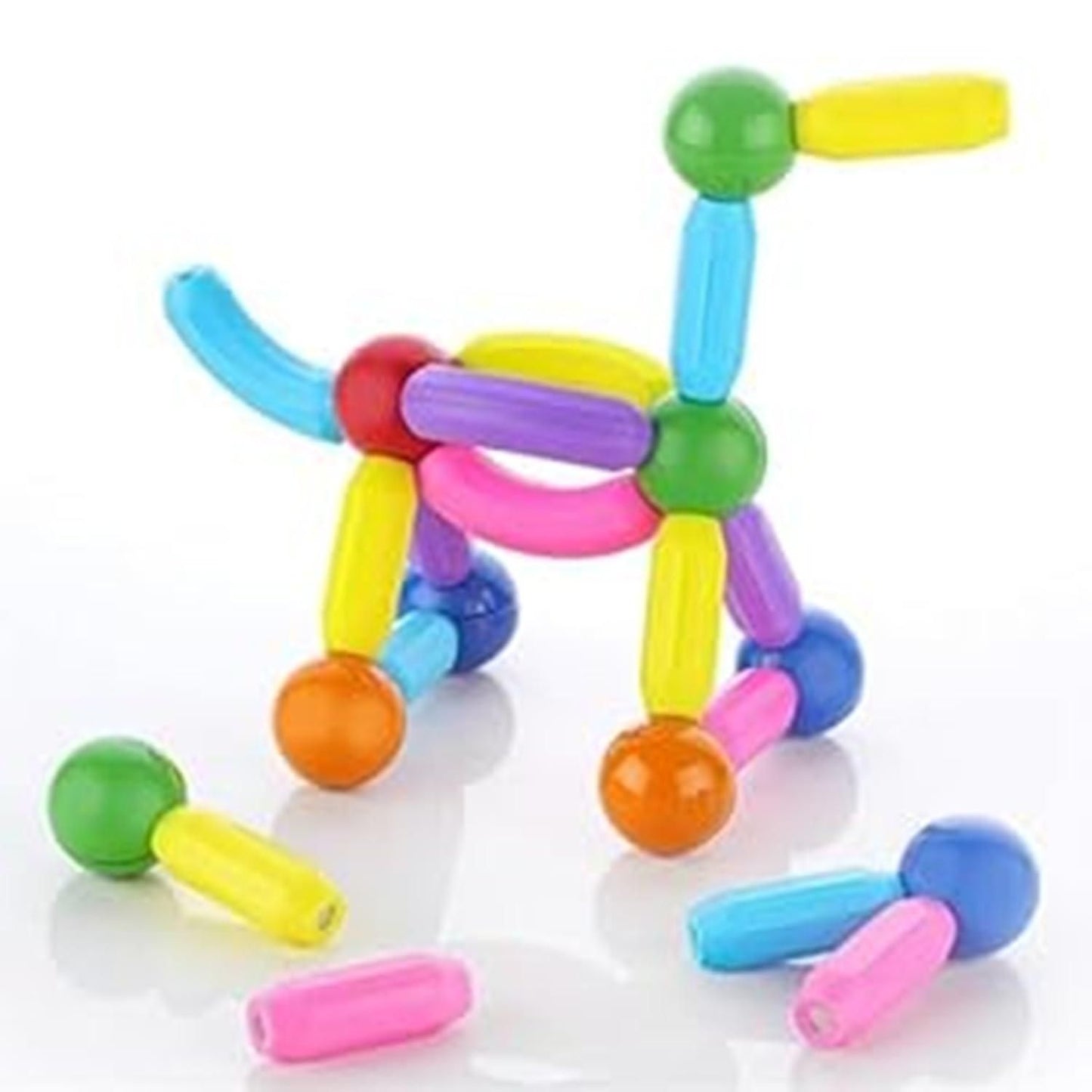 Munafa Magnetic Sticks 36 pcs Building Blocks for Kids