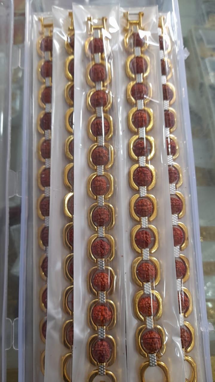 Munafa Premium Rudraksha Bracelet for Men & Women