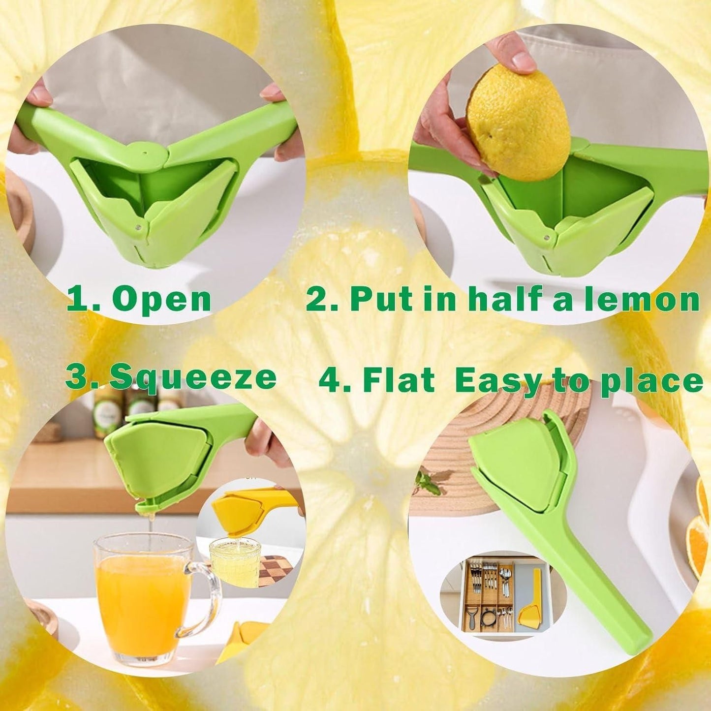 Munafa Manual Lemon Juicer / Lemon Squeezer