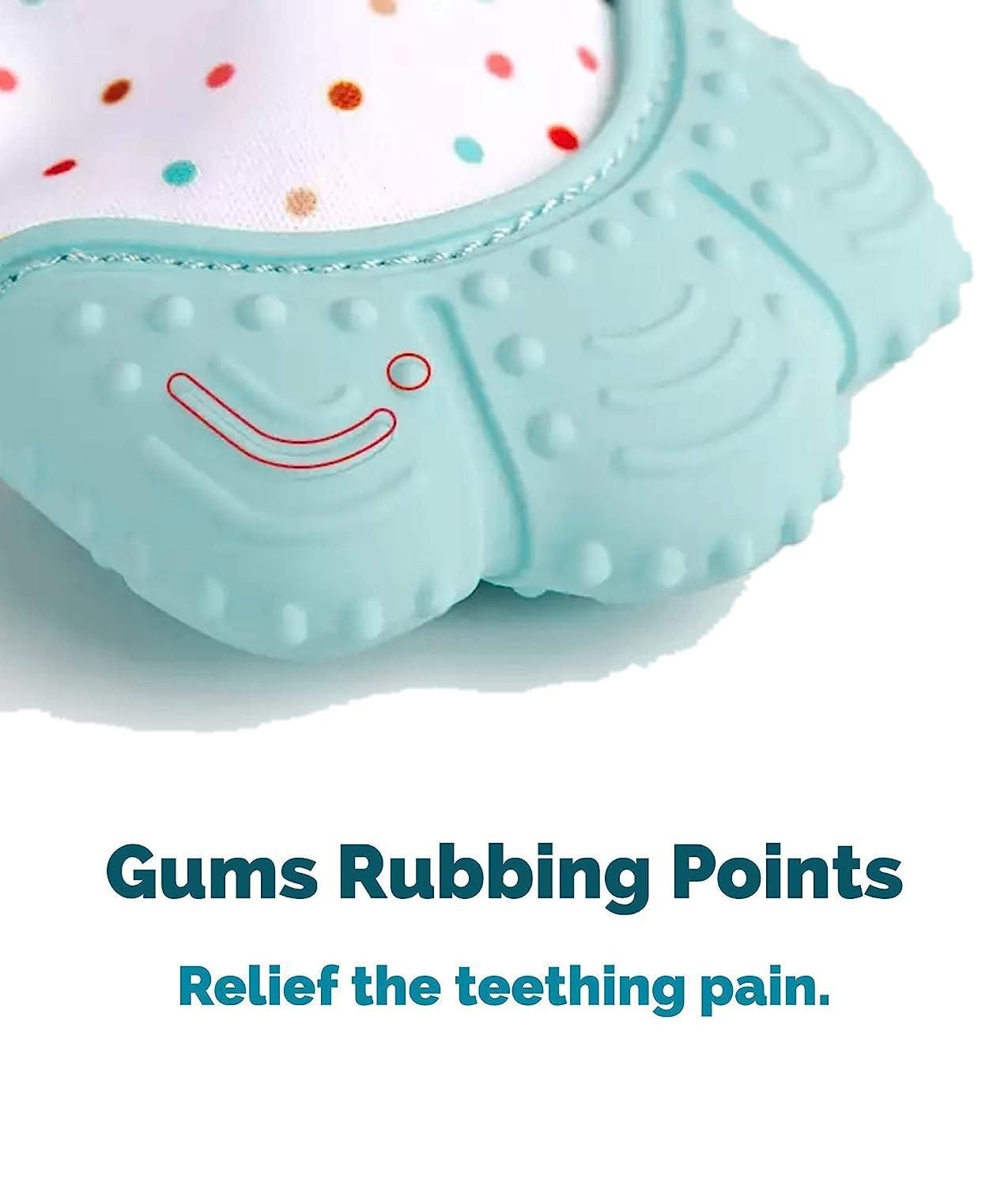Munafa Self-Soothing Pain Relief Teething Glove for Teething Babies