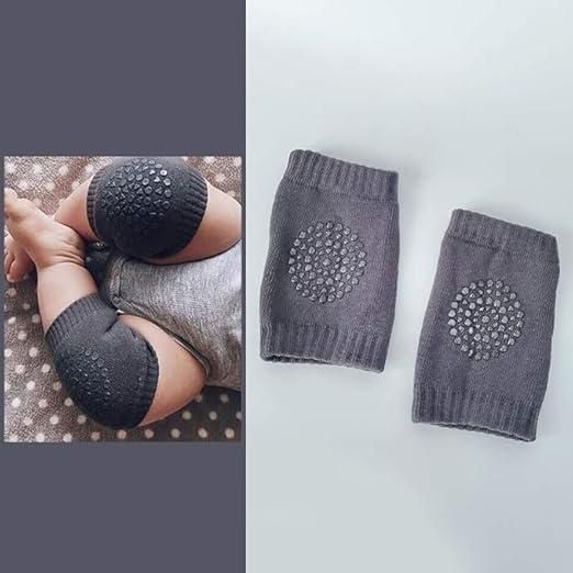 Munafa Soft Baby Knee Pad For Safety Crawling (2 Pair)