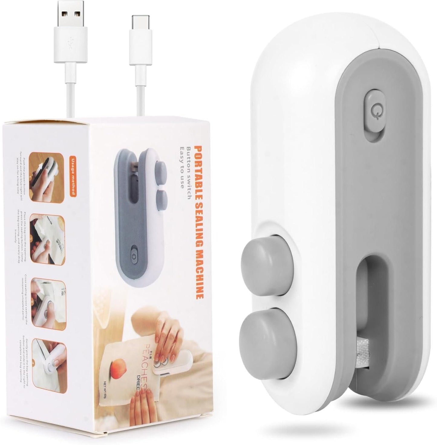 Munafa Portable Mini Packet Sealing Machine