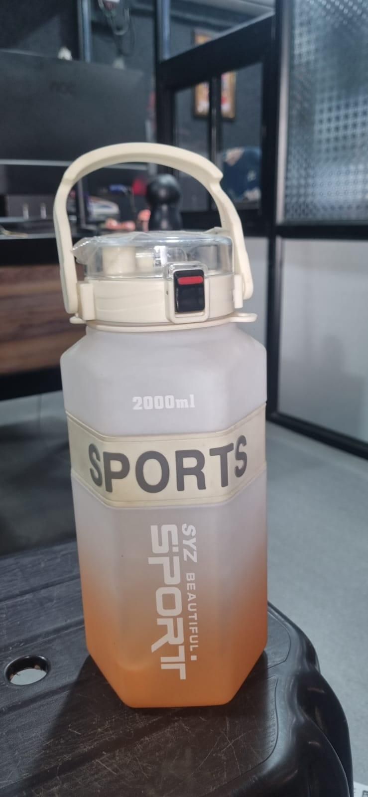 Munafa 2 Litre Trendy Water Bottle with Sipper