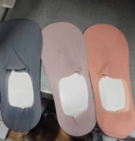 Munafa Premium Silicone Non-slip Invisible No Show Socks (Pack Of 1)