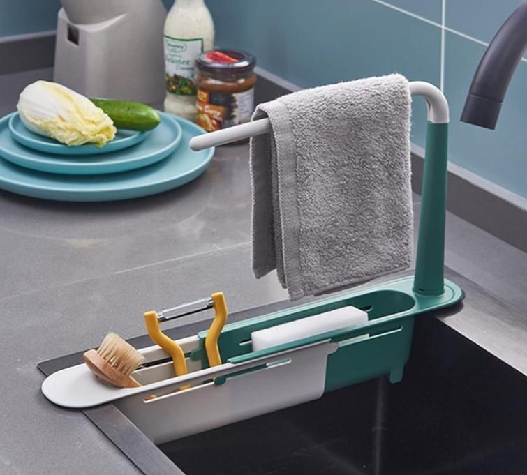 Munafa Adjustable Sink Organizer
