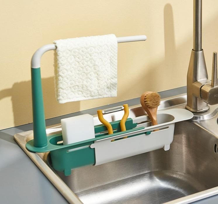 Munafa Adjustable Sink Organizer