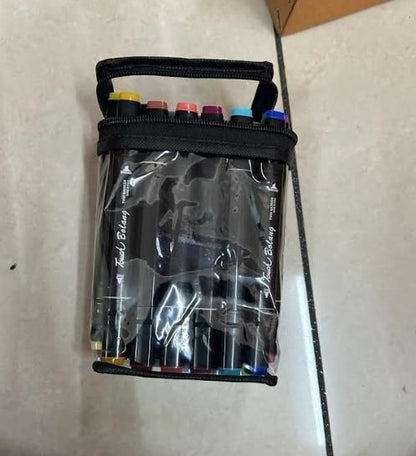 Munafa Twin Head Pen Set for Sketching - Multicolor 24 Pcs