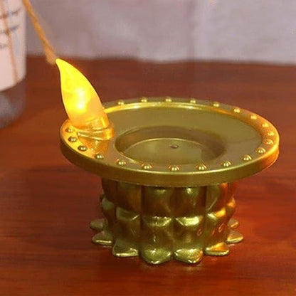 Munafa Water Pouring  Diya Led Light