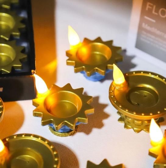 Munafa Water Pouring  Diya Led Light