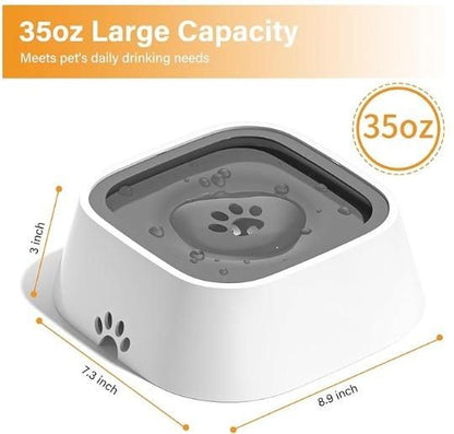 Munafa Pet Bowl Floating Anti-Overflow
