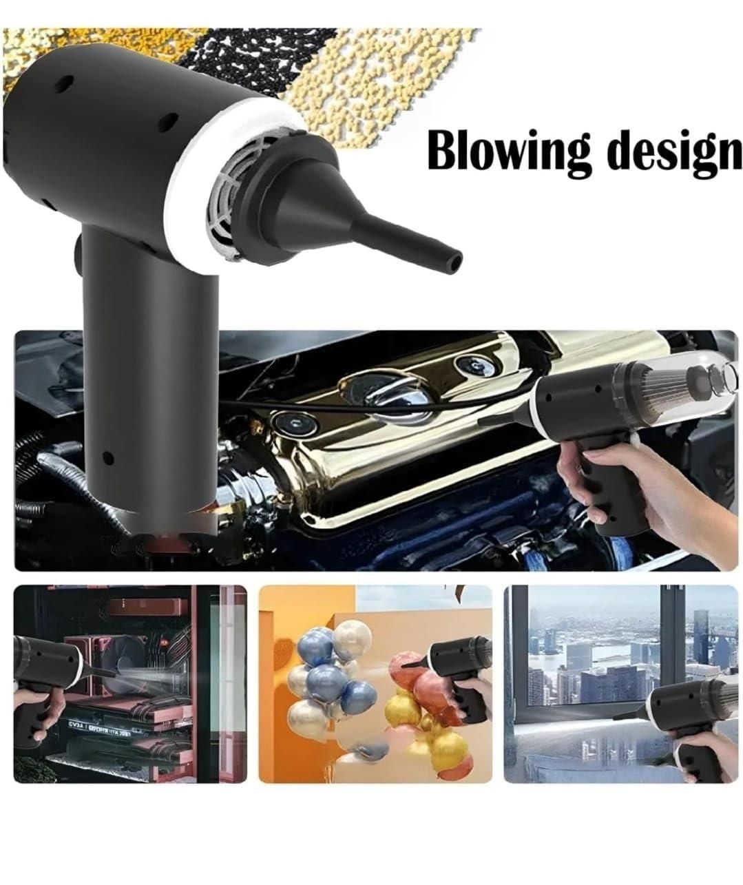Munafa Wireless Vacuum Suction Cleaner & Portable Air Duster
