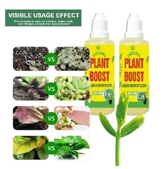 Munafa Plant Boost Liquid Biofertilizer for All Crops,Organic (Pack of 4)