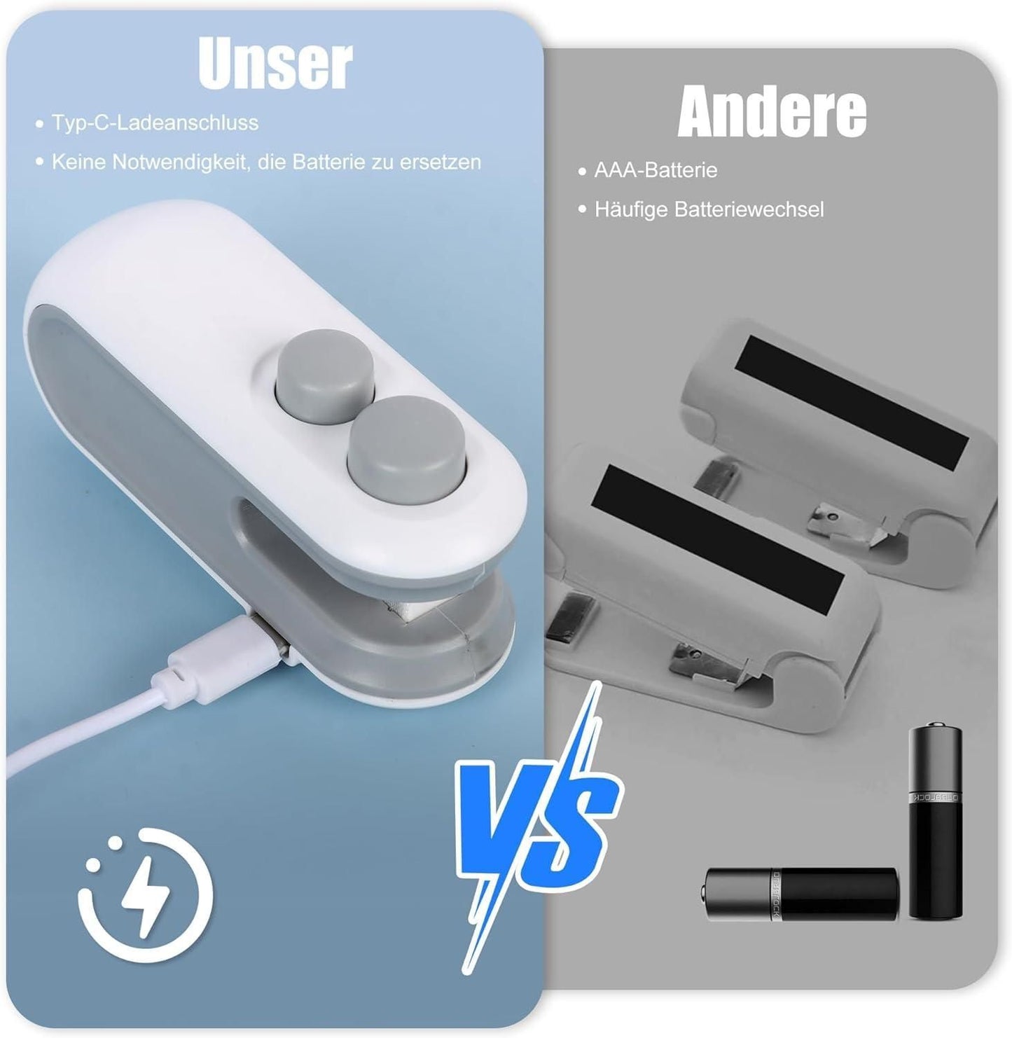 Munafa Portable Mini Packet Sealing Machine