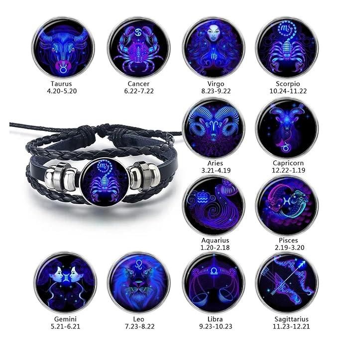 Munafa Zodiac Constellation Bracelet for Manifestation (Men & Women)