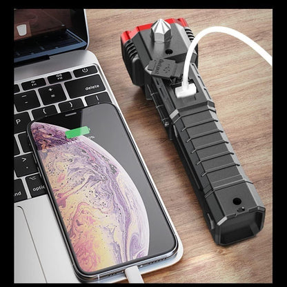 Munafa Multifunctional Work Portable LED Flashlight