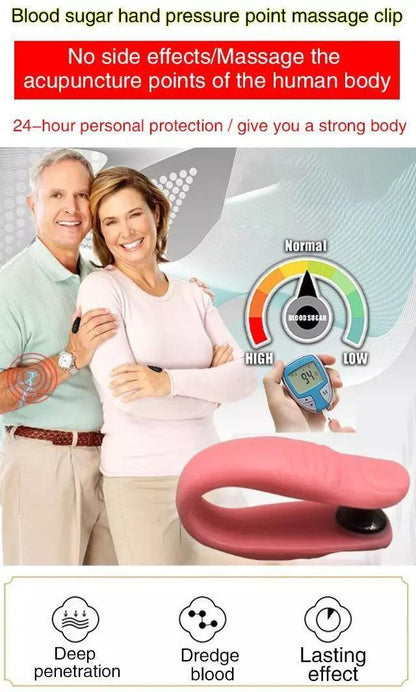 Munafa Sugar Control LI4 Acupressure Point Clip to Control Diabetes