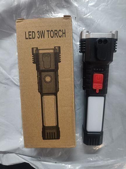 Munafa Multifunctional Work Portable LED Flashlight