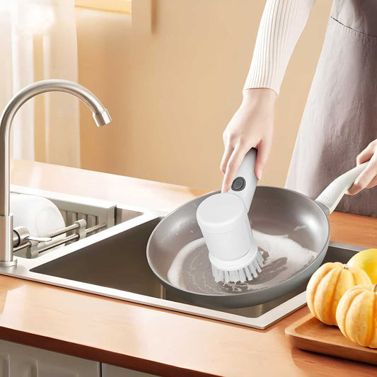 Munafa 5 in 1 Handheld Bathroom Cleaning Brush