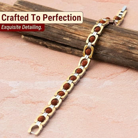 Munafa Premium Rudraksha Bracelet for Men & Women