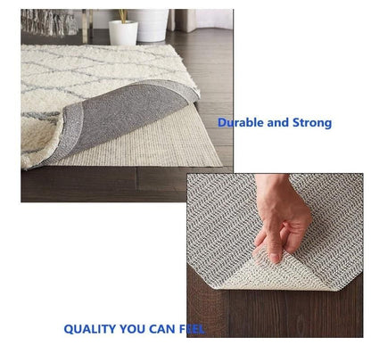 Munafa Anti Slip Rug Carpet Mat Base For Room, Bath & Yoga Mat Base