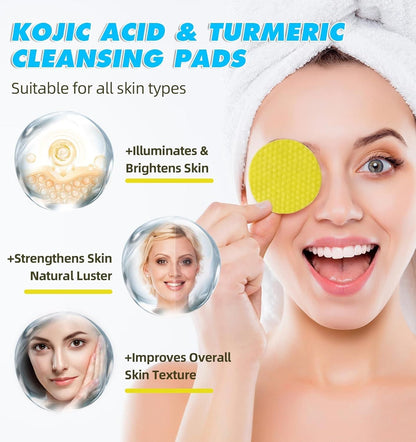 Munafa Kojic Acid & Turmeric Cleansing Pads