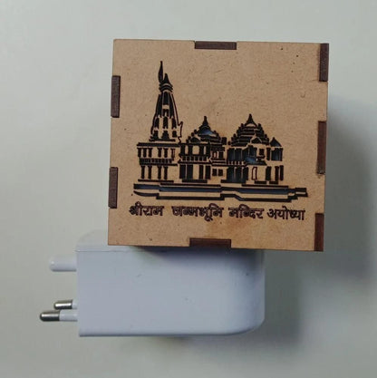 Munafa Ayodhya Ram Mandir 3-in-1  Aroma Burner & Night lamp