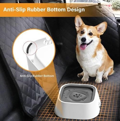 Munafa Pet Bowl Floating Anti-Overflow