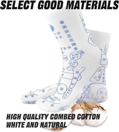 Munafa Acupressure Reflexology Socks For Pain Relief
