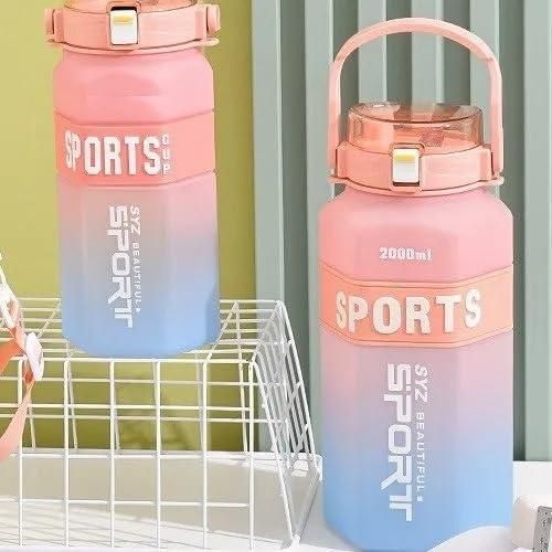 Munafa 2 Litre Trendy Water Bottle with Sipper