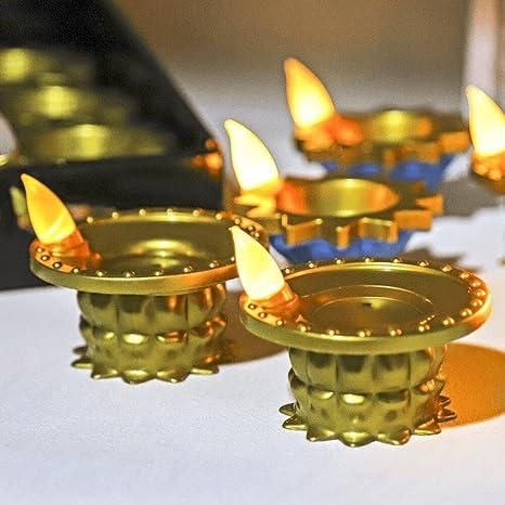 Munafa Water Pouring  Diya Led Light