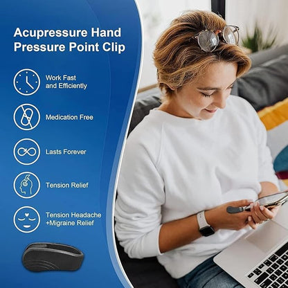 Munafa Sugar Control LI4 Acupressure Point Clip to Control Diabetes